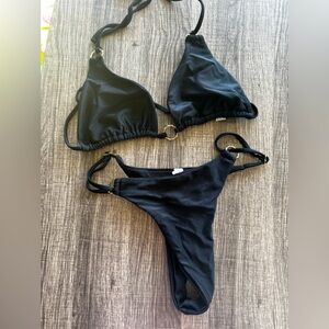 Amazon Black Bikini Set